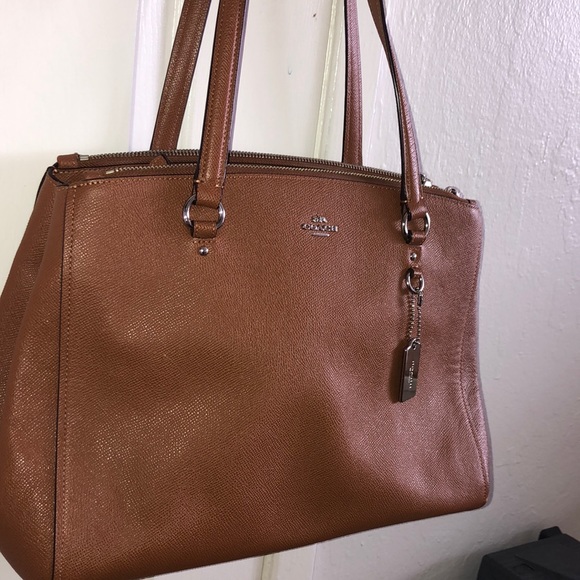 Stanton Carryall in Crossgrain Leather (Saddle) - Picture 2 of 8